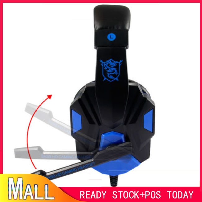 Tai nghe chụp tai Gaming hỗ trợ đèn LED cho PS4 Xbox One Nintendo Switch iPad PC | BigBuy360 - bigbuy360.vn