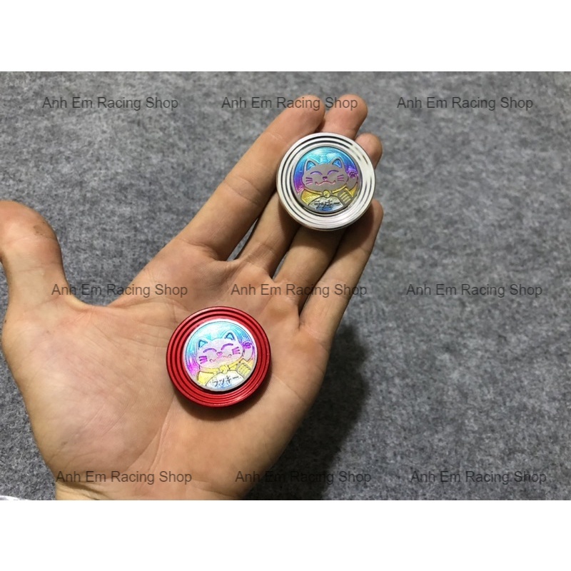 Nắp Gắn Cacte Nhôm Kèm Tem Titan