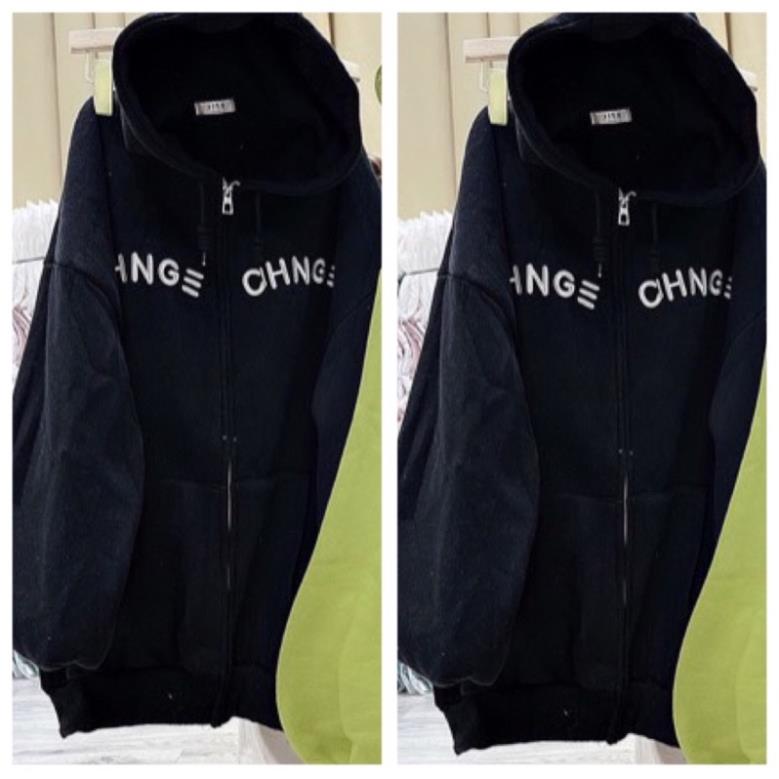 Áo Khoác Nam Nữ, Jacket Form Rộng Có Mũ Chất Nỉ Siêu Hot Hit(Hàng Sẵn)
