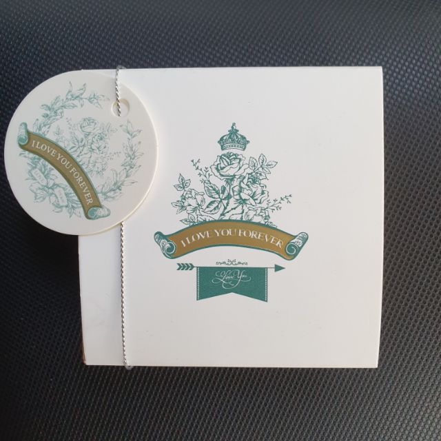 Hộp đựng 4 viên socola ( I love you forever)
