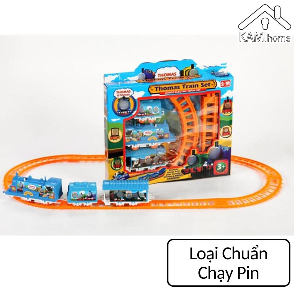 Đồ chơi xe lửa chạy trên đường tầu chạy pin dành cho trẻ em