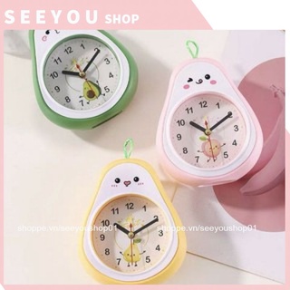 Đồng Hồ Báo Thức Hình Quả Bơ  Bé Bơ Xinh Yêu SEE YOU SHOP