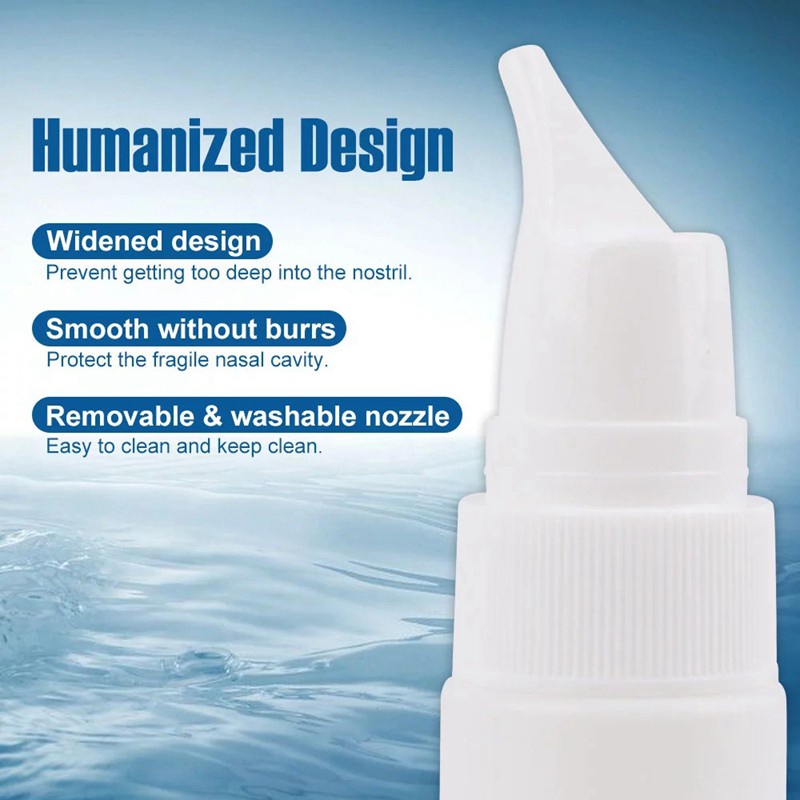 Nose Cleaner 70Ml Nasal Irrigator Salt Neti Pot Spray Travel Home Use
