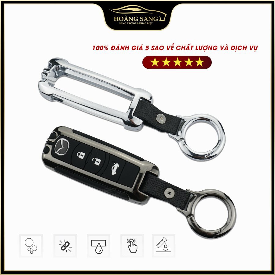 ốp chìa khóa mazda, bọc chìa khóa mazda3, mazda6, mazda2, mazdacx5 , mazdacx8, chất liệu metal cao cấp