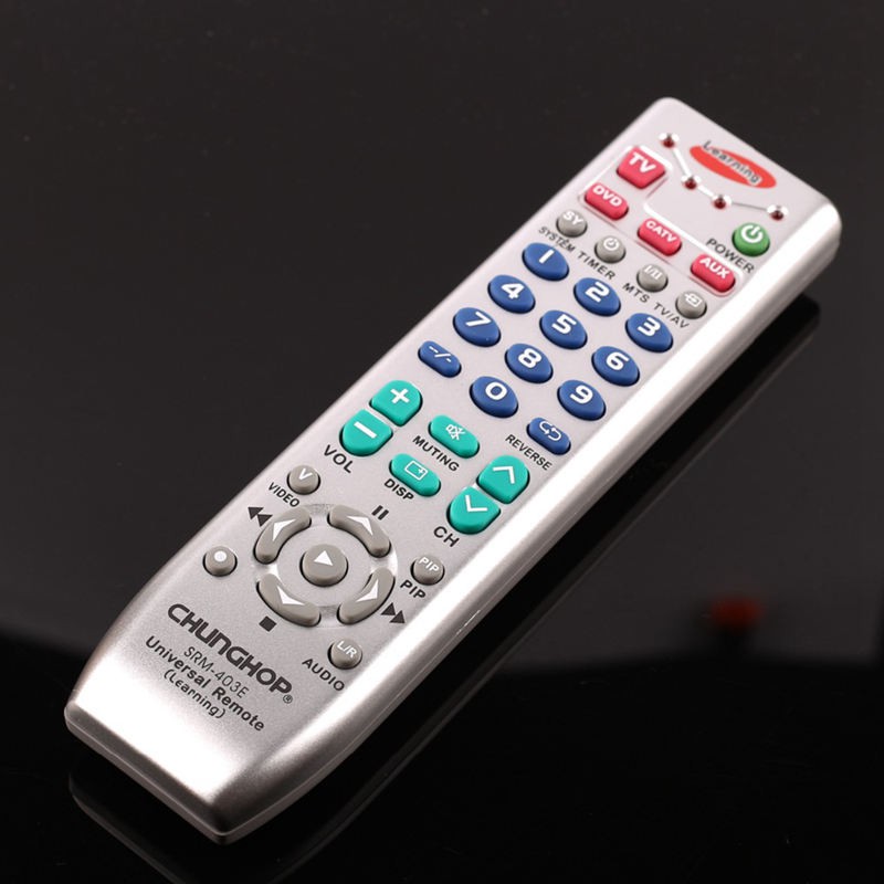 Chunghop Srm-403E Universal Remote Controller Smart Learning Remote Control For Tv/Sat/Dvd/Cbl/