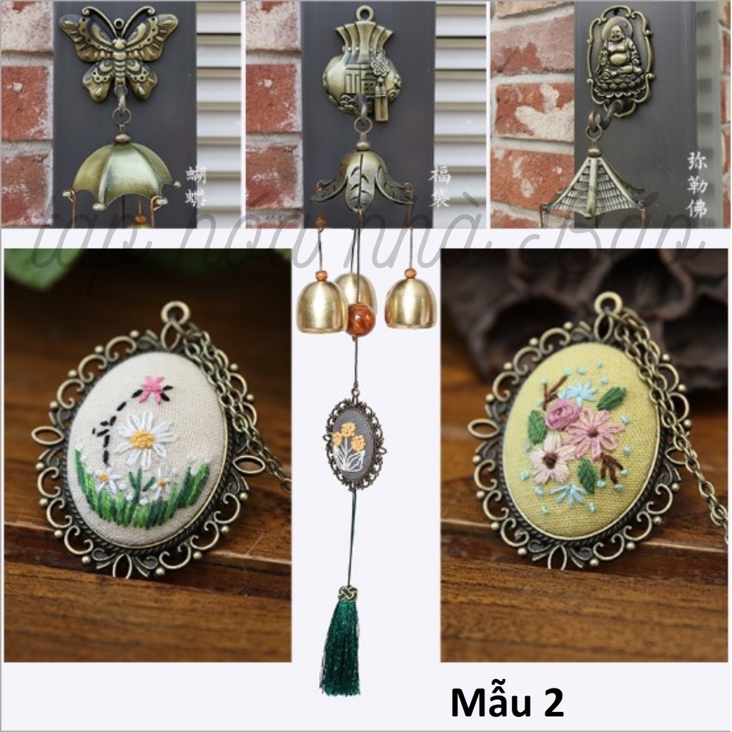 Kit Thêu Chuông Gió Trang Trí -  DIY