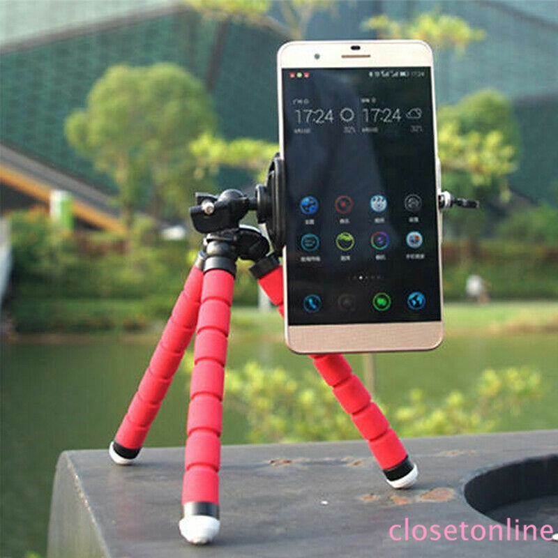 COD Adjustable Mini Stand Bracket Flexible Tripod Stand for Camera DSLR DV with FREE Phone CL