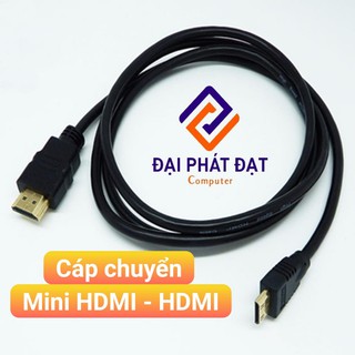 Cáp chuyển mini hdmi sang hdmi