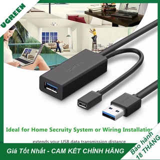 Dây Cáp USB 3.0 Nối Dài Có IC Khuếch Đại Cao Cấp Ugreen US175