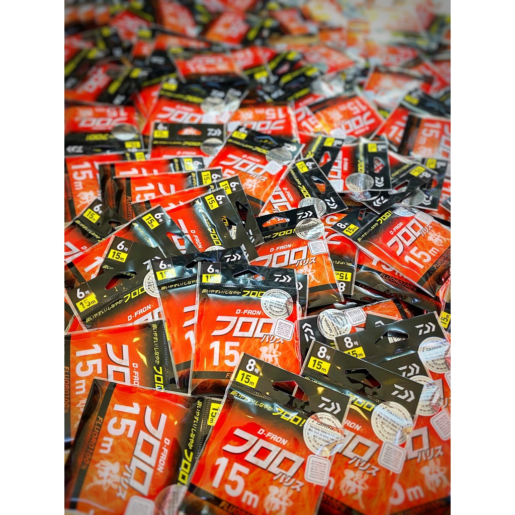 DÂY CƯỚC DAIWA D-FRON FLUORO cuộn 15m