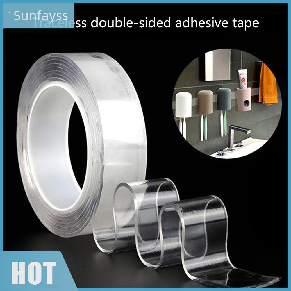 SF Băng Keo Nano Hai Mặt Trong Suốt Đa Năng Tiện Dụng