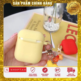 Case Airpod 1,2 Silicon Trơn Họa Tiết