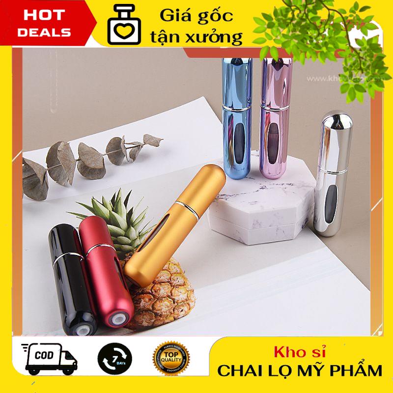 Lọ Chiết Nước Hoa ❤ GIÁ TẬN GỐC ❤ Chai lọ chiết nước hoa tự động 5ml/8ml đựng dầu thơm, phụ kiện du lịch