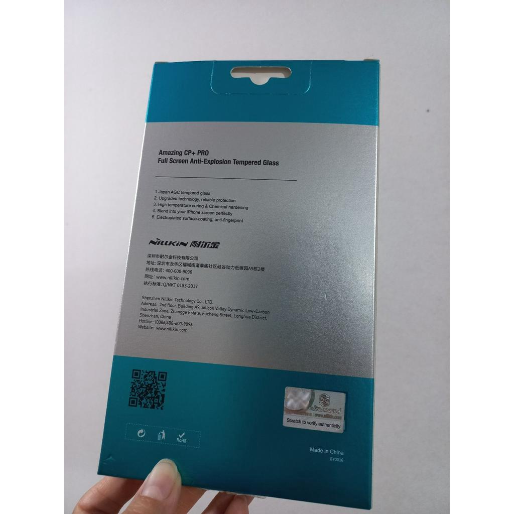 [iP 12/ 12 Pro ] Cường lực full màn hình viền đen 0.3mm cho điện thoại iP 12 6.1 inches Nillkin CP+PRO