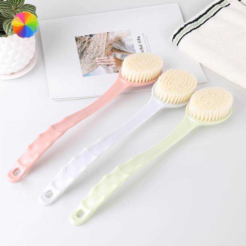 Bàn Chải Tắm Có Tay Cầm Dài Loại Bỏ Tế Bào Chết