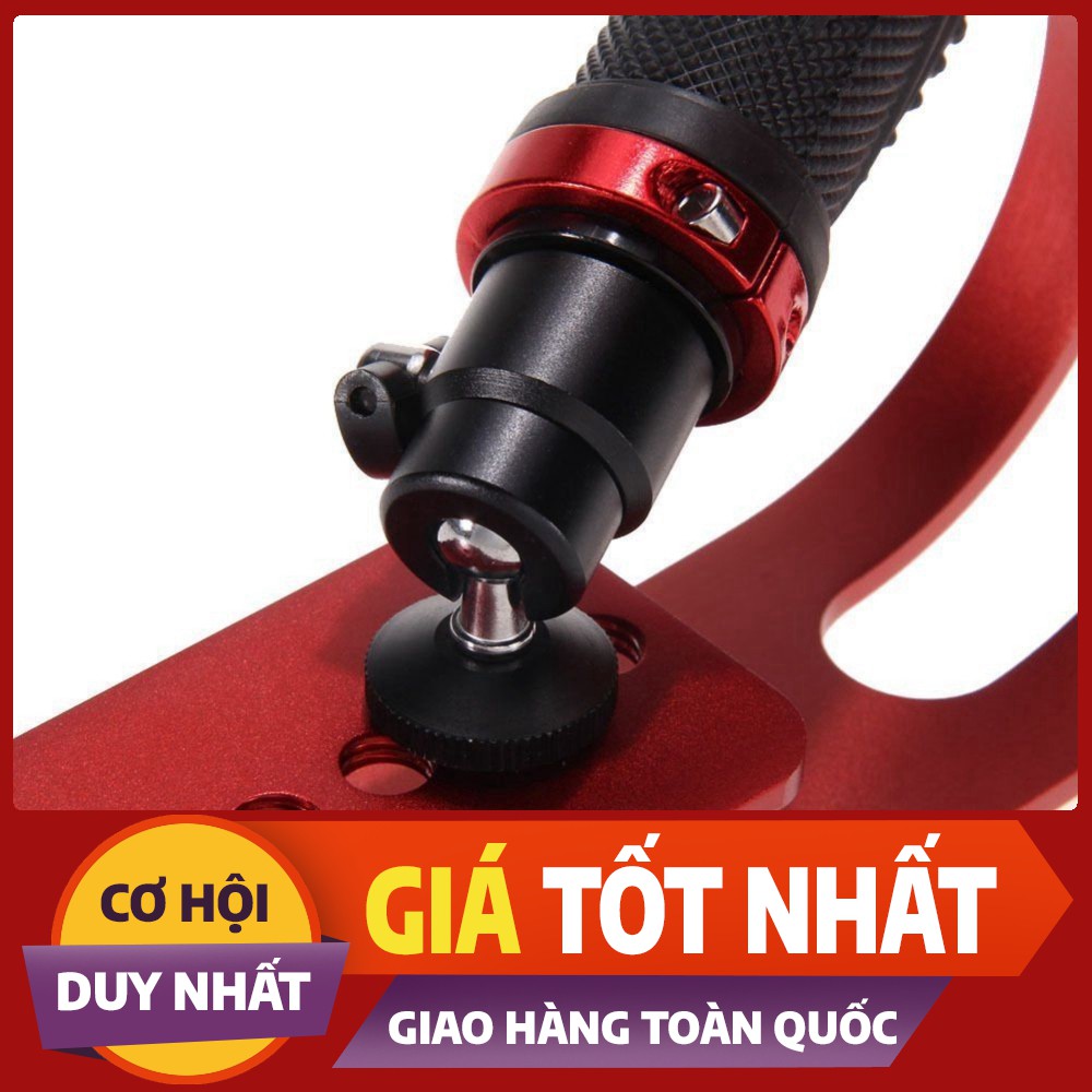 [SaleOff] [ELPSJUNE hoàn 30k xu] Tay cầm chống rung - Stabilizer Steadicam cho camera hành trình, hành động, điện thoại 