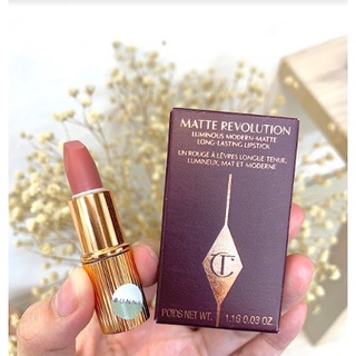 Son thỏi Charlotte Tilbury Matte Revolution minisize Bunny Beauty hàng đủ bill