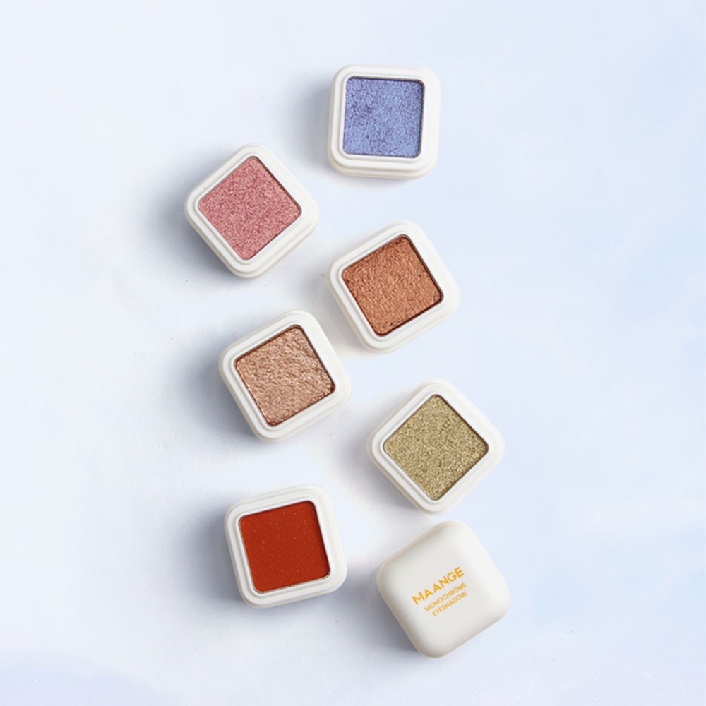 MAGEFY  Bảng phấn mắt đơn sắc đáo Bảng phấn mắt nhũ  lấp lánh phấn mắt trang điểm siêu xinh/6 màu có sẵn | BigBuy360 - bigbuy360.vn