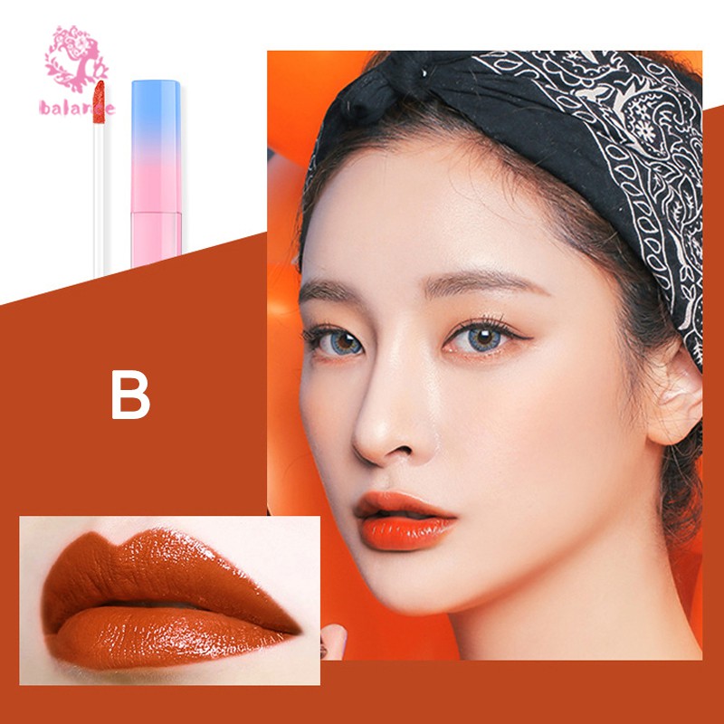 (Hàng Mới Về) Son Môi Dưỡng Ẩm Chống Thấm Nước Không Phai Màu Chất Lì Mịn Như Nhung | BigBuy360 - bigbuy360.vn