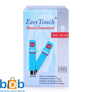 Que thử mỡ máu, cholesterol cho máy đo Easy Touch GCU ET322 (10 que) thumbnail