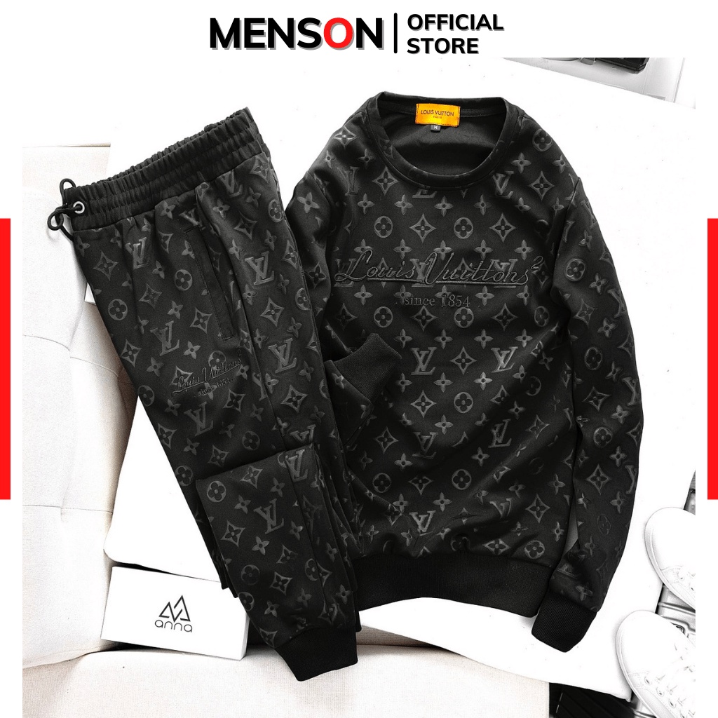 Bộ quần áo nam mùa đông dài tay hàng hiệu cao cấp Hàng loại 1 Menson MSO13 Đồ bộ nam thu đông mặc nhà chuẩn form 2022