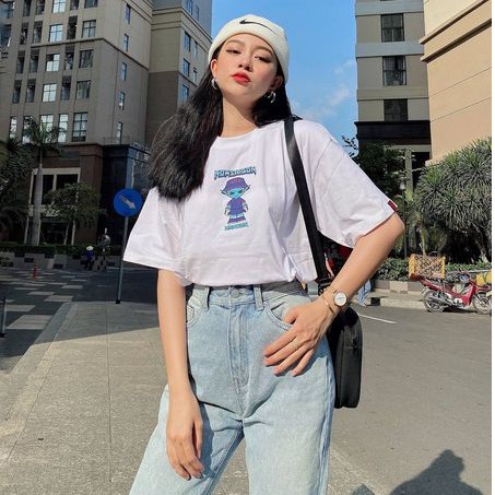 Áo Thun Nam Nữ Unisex Tay Lỡ Form Rộng Đẹp Giá Rẻ Cổ Tròn 2 Màu Đen Trắng/ Áo Phông Nam Nữ Unisex  ATS5 | BigBuy360 - bigbuy360.vn