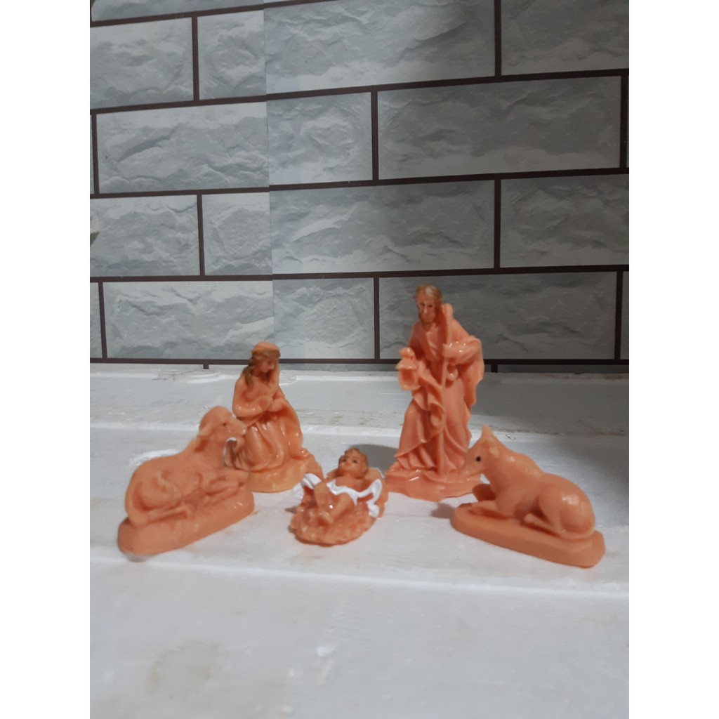 Bộ tượng noel cao 5 cm