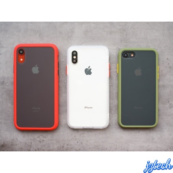 Skin Feel Anti-fall Shockproof Iphone Case for  IPhone 11 Pro Max 8 7 6 Plus X XS XR XSMax Case Matte Clear Cover | BigBuy360 - bigbuy360.vn