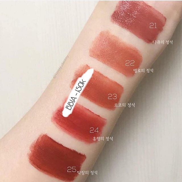 (Sẵn) Son Kem Bbia Last Velvet Lip Tint