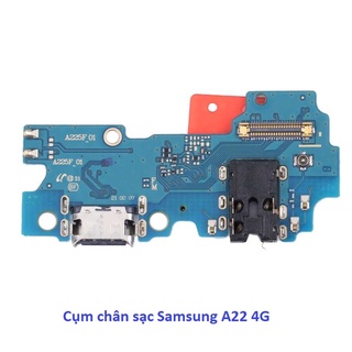 Cụm chân sạc samsung a22 4g