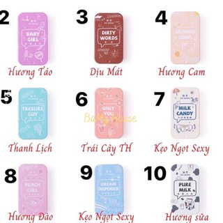 Nước hoa khô shimang dạng sáp, Kích thước nhỏ gọn, mùi thơm cực dễ chịu