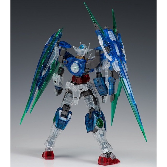 Mô hình lắp ráp RG 1/144 00 Qan[T] 00Q Full Saber Clear Color - Gundam Base Bandai Limited