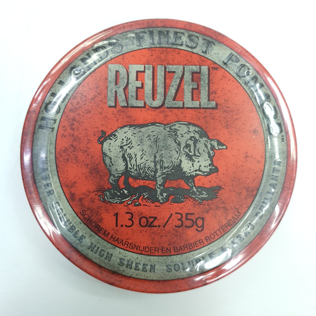 SÁP REUZEL GIỮ NẾP TRUNG BÌNH ĐỘ BÓNG CAO RED POMADE WATER SOLUBBLE 35G-113G-340G