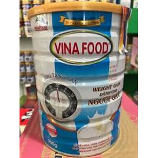 Sữa bột vinafood weight gain lon 900g