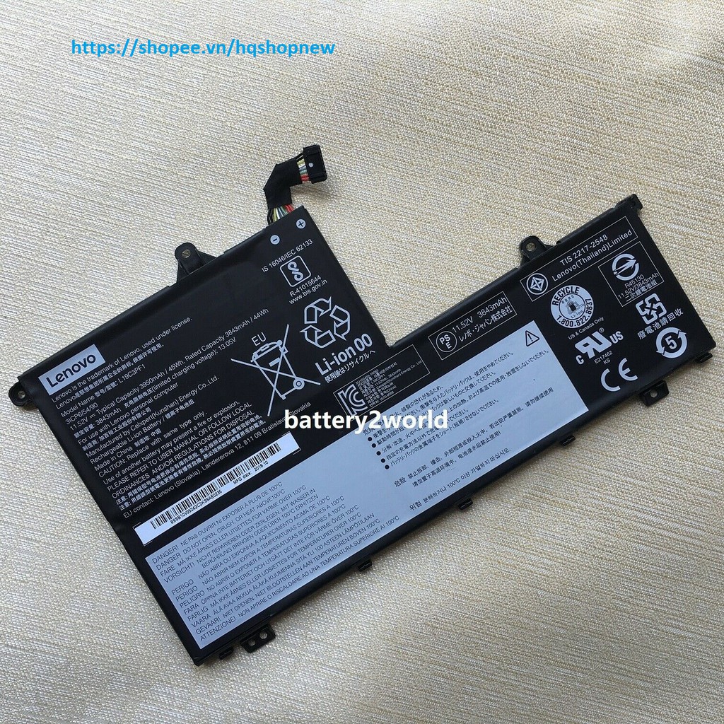 Pin laptop Lenovo Thinkbook 14-IML 14-IIL 15-IIL IML L19C3PF9 L19C3PF1,SB10V25242 45wh