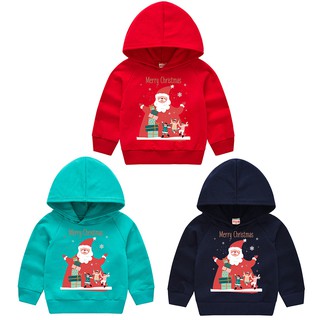 Bộ Quần Áo Ông Già Noel Có Mũ Dành Cho Bé Trai Bé Gái