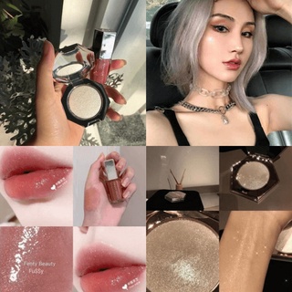 Set Phấn Bắt Sáng + Son Bóng Fenty Diamonde