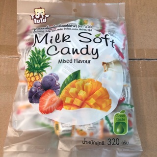 🍒Kẹo dẻo Milk Soft Candy 🍇🍋🍏 THÁI LAN