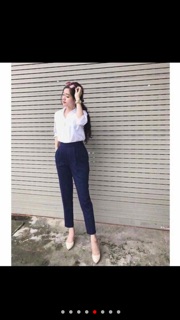 Quần tây nữ công sở khoá sườn