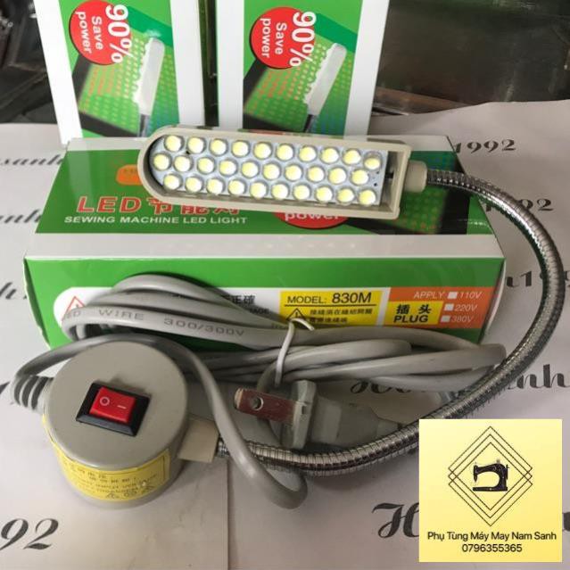 Đèn led gắn máy may cần 30 bóng hộp xanh lá
