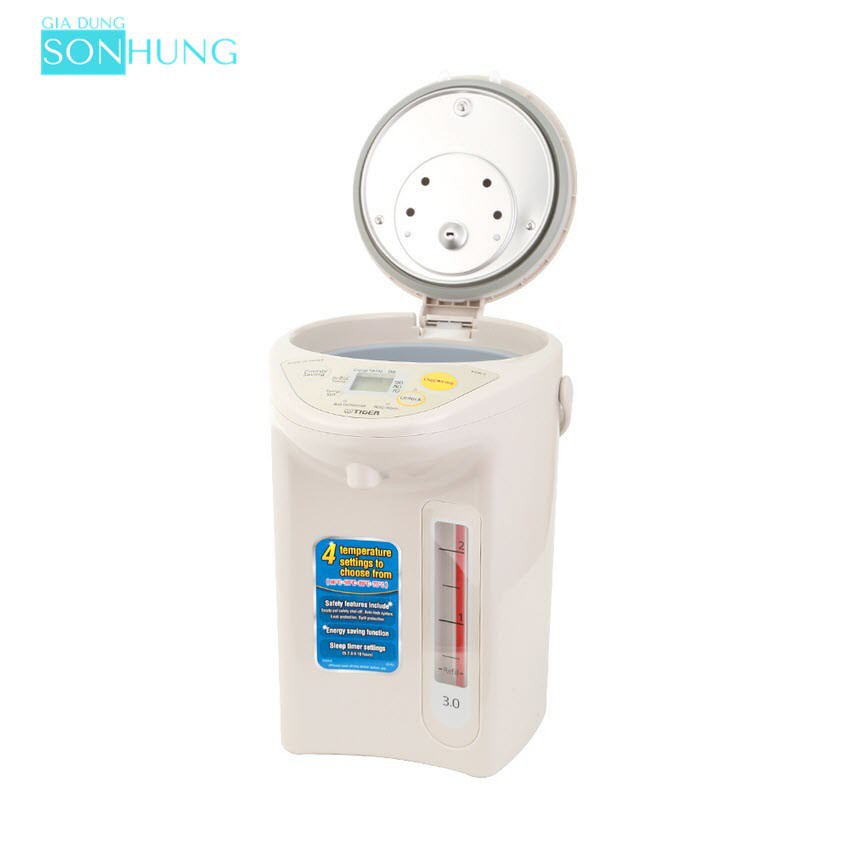 BÌNH THỦY ĐIỆN TIGER PDR-S40W DUNG TÍCH 4 LÍT XUẤT XỨ NHẬT BẢN[BẢO HANH CHÍNH HÃNG 1 NĂM]