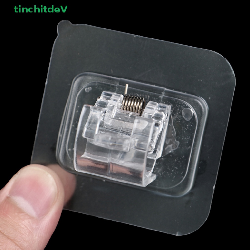 [TinchitdeV] 2 Kẹp Cố Định Rèm Cửa Tự Dính Không Cần Đóng Đinh [Mới]