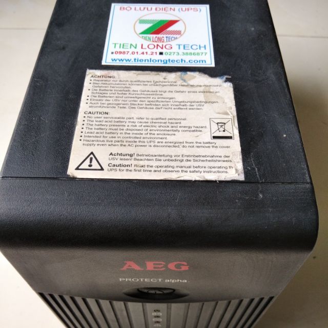 BỘ LƯU ĐIỆN (UPS) AEG PROTECT ALPHA 1200 (1200VA-600W)