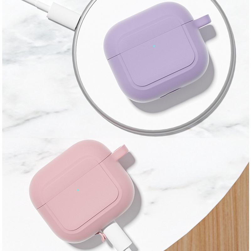 Vỏ bọc silicone bảo vệ hộp đựng tai nghe Airpod 3