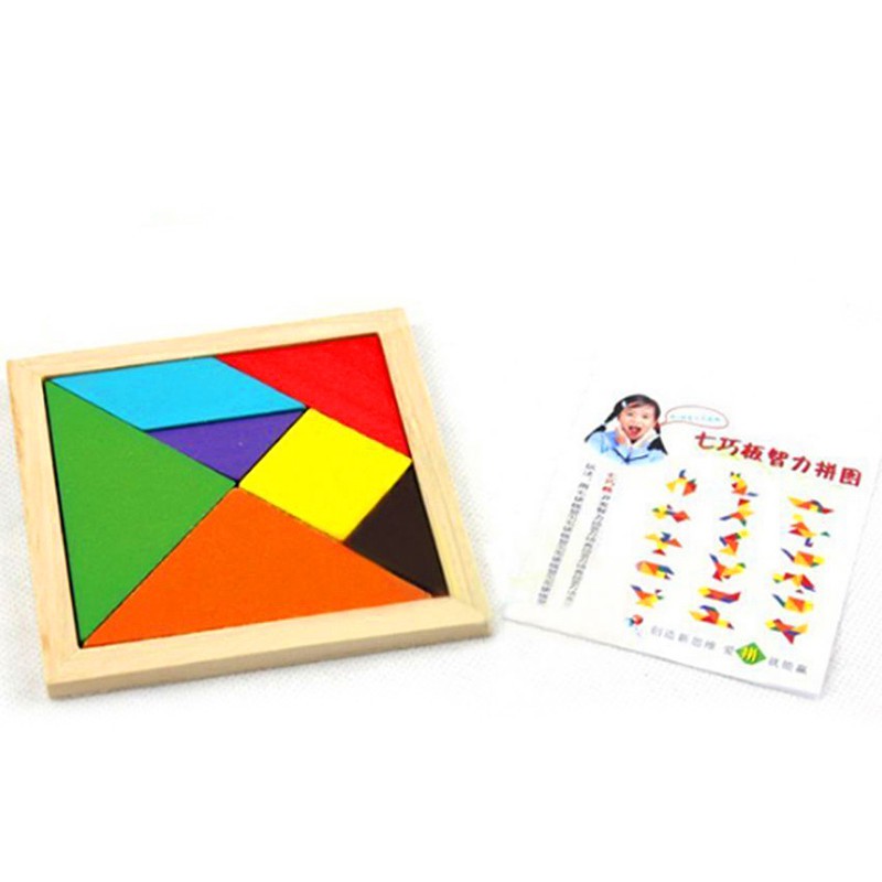 Đồ chơi ghép hình bằng gỗ màu sắc cầu vồng