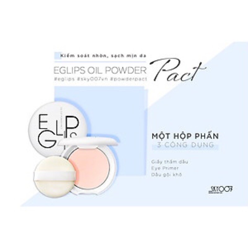 Phấn phủ  Eglips Blur Powder Pact (Hàn Quốc)