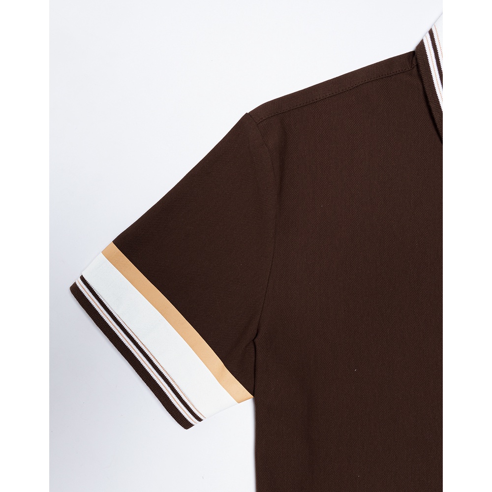 Áo polo nam BEN &amp; TOD R1300BB075 vải thun cotton 100%, nam tính, chỉnh chu, sang trọng, thanh lịch