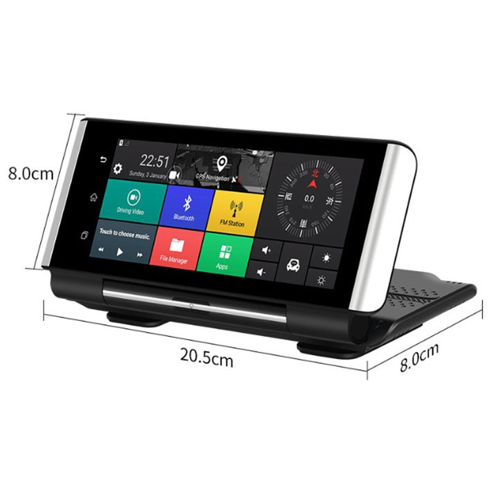 CAMERA HÀNH TRÌNH TAPLO Ô TÔ CAO CẤP PHISUNG K6/4G/7 INCH - TÍCH HỢP CAM LÙI (TIẾNG VIỆT) - Hàng Nhập Khẩu Chính Hãng | BigBuy360 - bigbuy360.vn