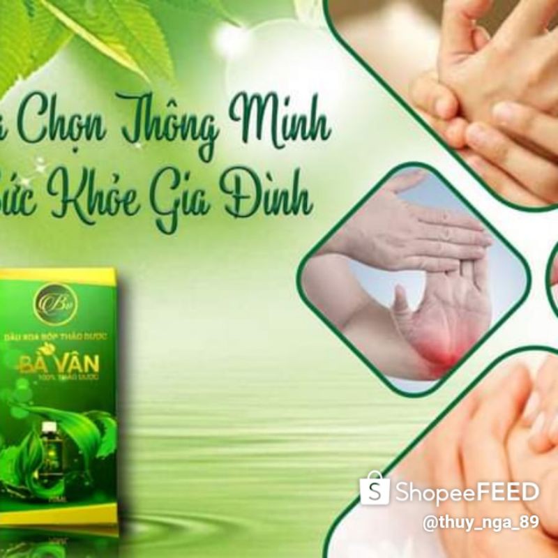 Dầu xoa bóp bà vân