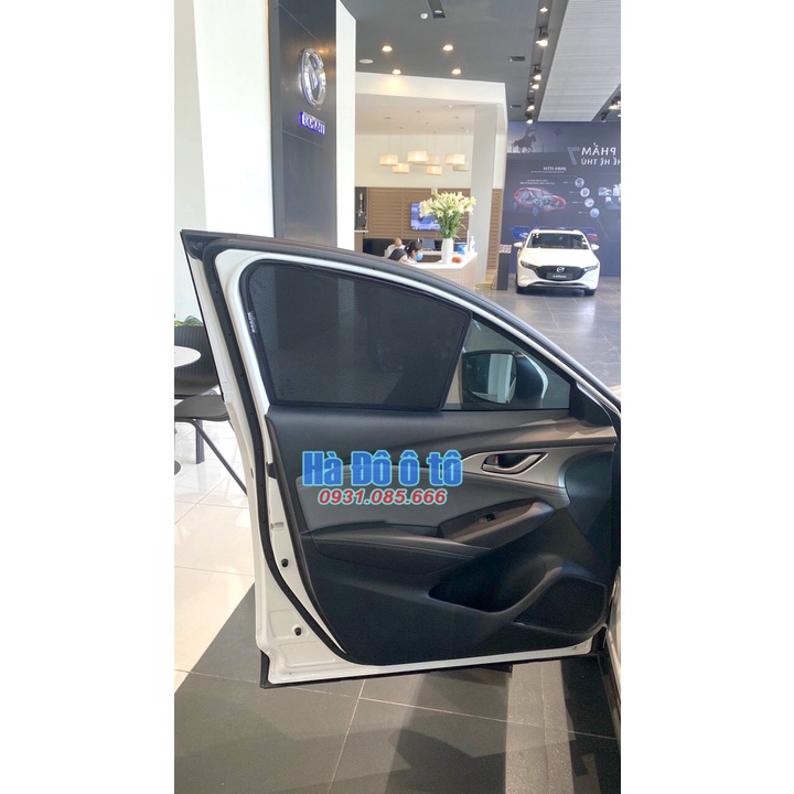 [ Đồ Chơi Mazda CX3 ] Bộ 4 Rèm Che Nắng Mazda CX3 - Che Nắng Nam Châm Mazda CX3